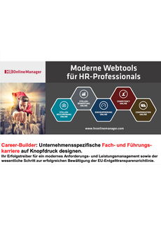 HR Online Manager   Career Builder   Fach  und Führungskarriere auf Knopfdruck abbilden