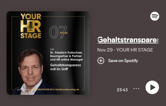 Podcast: Gehaltstransparenz voll im Griff