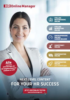 HR Online Manager - Produktbroschüre